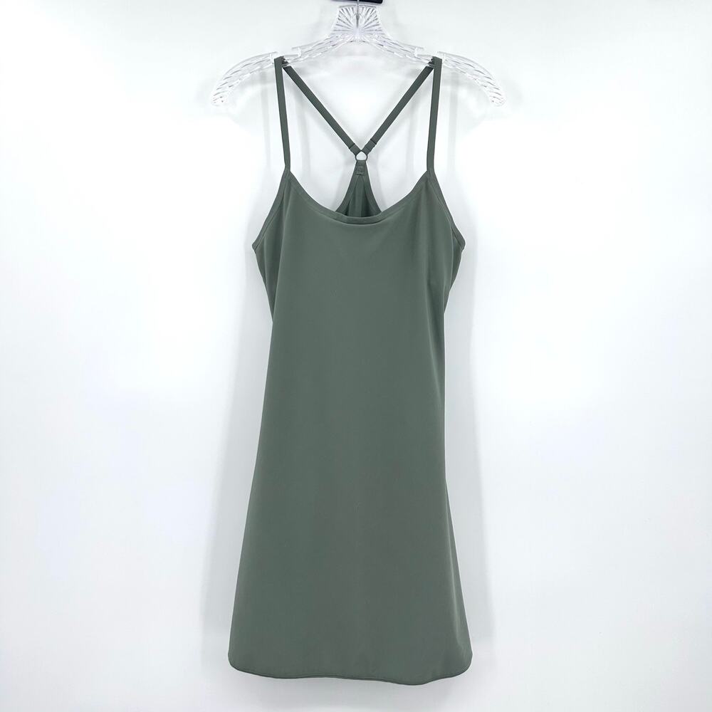Outdoor Voices The Exercise Dress S Laurel Wreath Green Built In Shorts Athletic - Picture 4 of 12